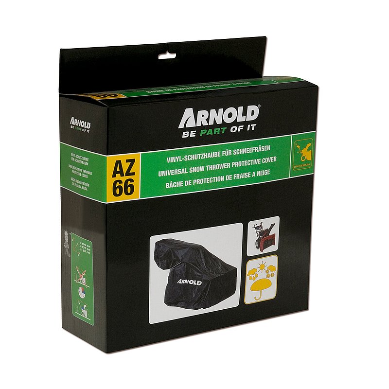 Afdekzeil voor sneeuwfrezen